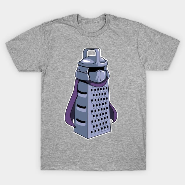 Master Cheese Shredder T-Shirt by 84Nerd
